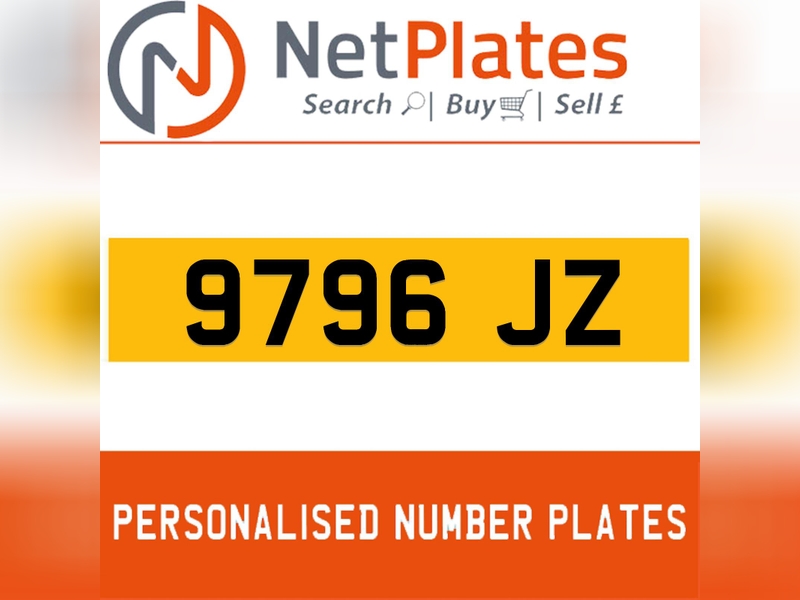 9796 JZ Private Number Plate On DVLA Retention Ready To Go