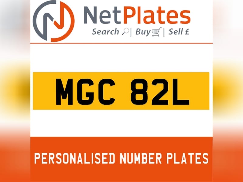 MGC 82L Private Number Plate On DVLA Retention Ready To Go