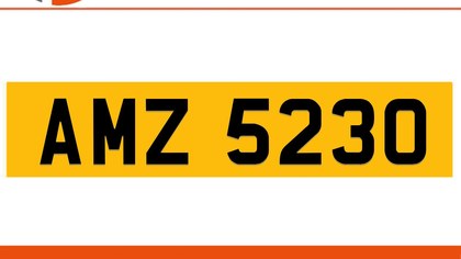 AMZ 5230     AMZ Private Number Plate On DVLA Retention