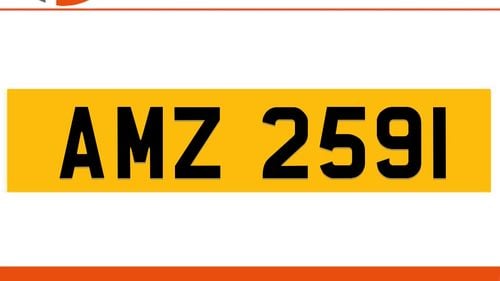Picture of AMZ 2591    AMZ Private Number Plate On DVLA Retention - For Sale
