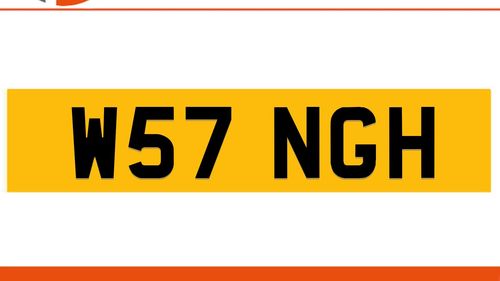 Picture of W57 NGH  W SINGH Private Number Plate On DVLA Retention - For Sale