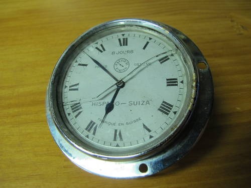 1914 Jaeger Clock for Hispano Suisa For Sale