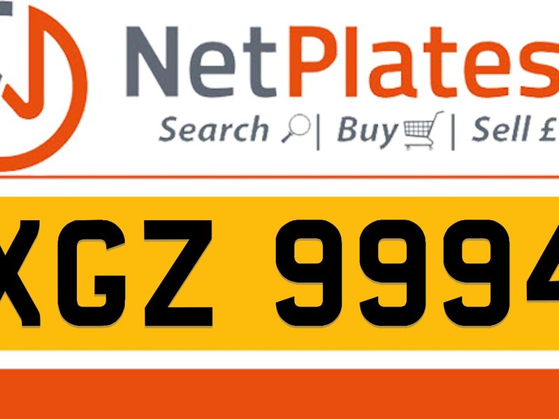 XGZ 9994 Private Number Plate On DVLA Retention Ready To Go