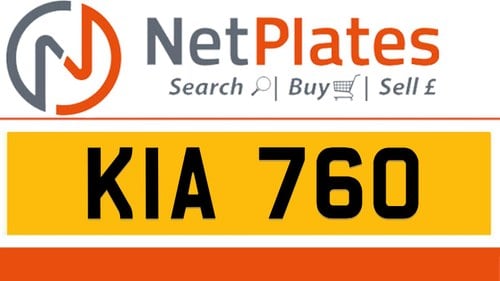 KIA 760 Private Number Plate On DVLA Retention Ready To Go Kaufen Bei