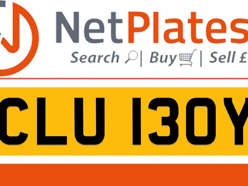 CLU 130Y Private Number Plate On DVLA Retention Ready To Go