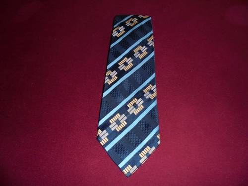 1980 Navy Eye catching Tie. For Sale