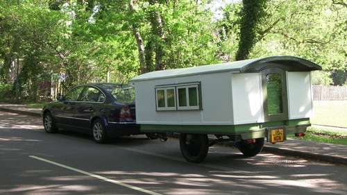 1930 Vintage Eccles collapsible caravan