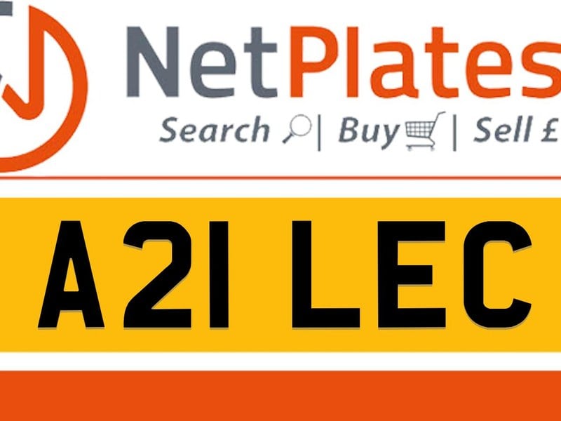 A21 LEC ALEC Private Number Plate On DVLA Retention Ready
