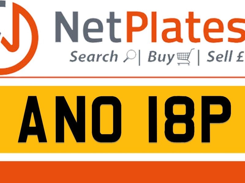 ANO 18P ANOOP Private Number Plate On DVLA Retention Ready