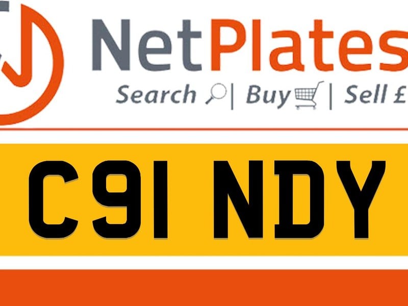 C91 NDY CINDY Private Number Plate On DVLA Retention Ready