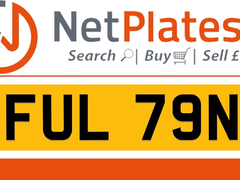 FUL 79N FULTON Private Number Plate On DVLA Retention Ready