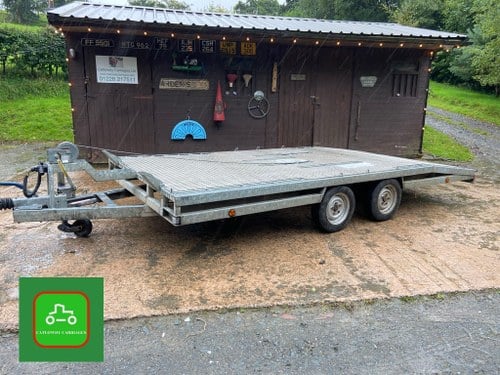 2008 BEAVERTAIL TRANSPORTER TRAILER 14’ WITH RAMPS & WINCH 2600kg SOLD