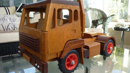 Handmade Wooden Truck & Trailer