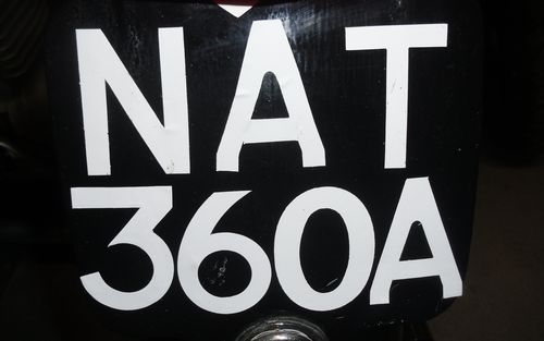 NUMBER PLATE NAT360A (picture 1 of 1)