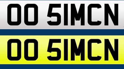 SIMON number plate