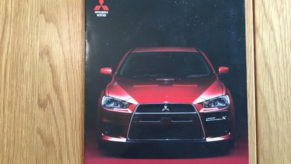 Mitsubishi  Evolution 10 brochure