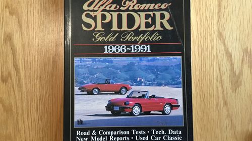 Picture of Alfa Romeo Sider gold portfolio book - For Sale