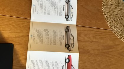 Volkswagen brochure 1985