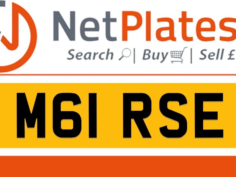 M61 RSE MORSE Private Number Plate On DVLA Retention Ready