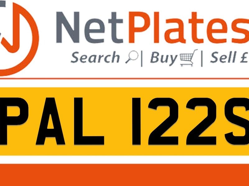 PAL 122S PALI Private Number Plate On DVLA Retention Ready