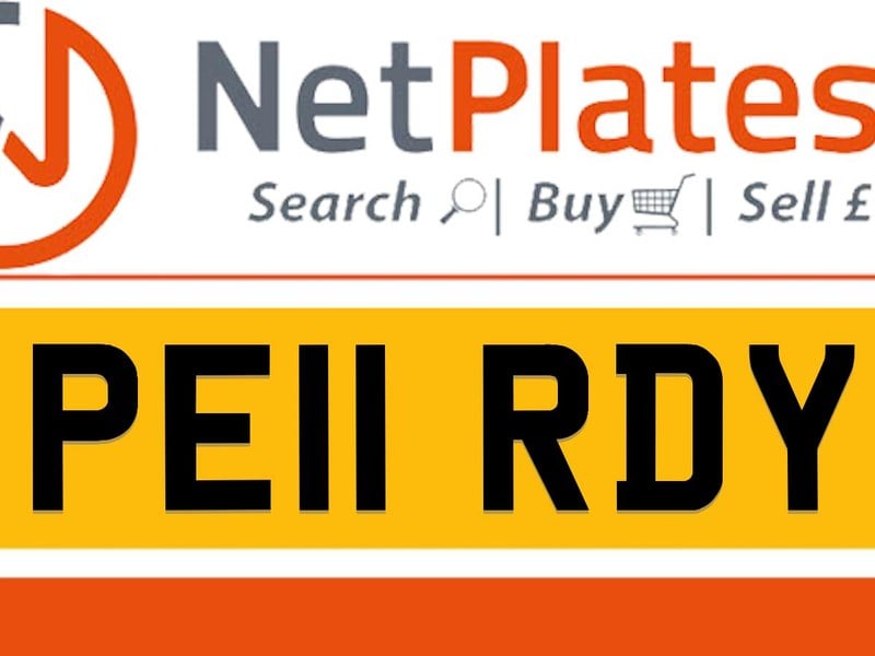 PE11 RDY PERDY Private Number Plate On DVLA Retention Ready