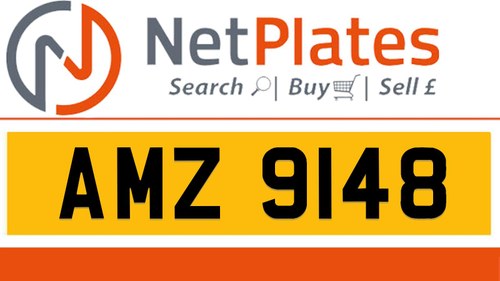 AMZ 9148 Private Number Plate On DVLA Retention Ready To Go Kaufen Bei