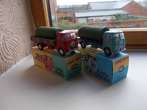 1960 Two ERF wagons boxed For Sale