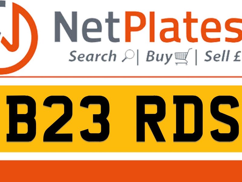 B23 RDS BEARDS Private Number Plate On DVLA Retention Ready