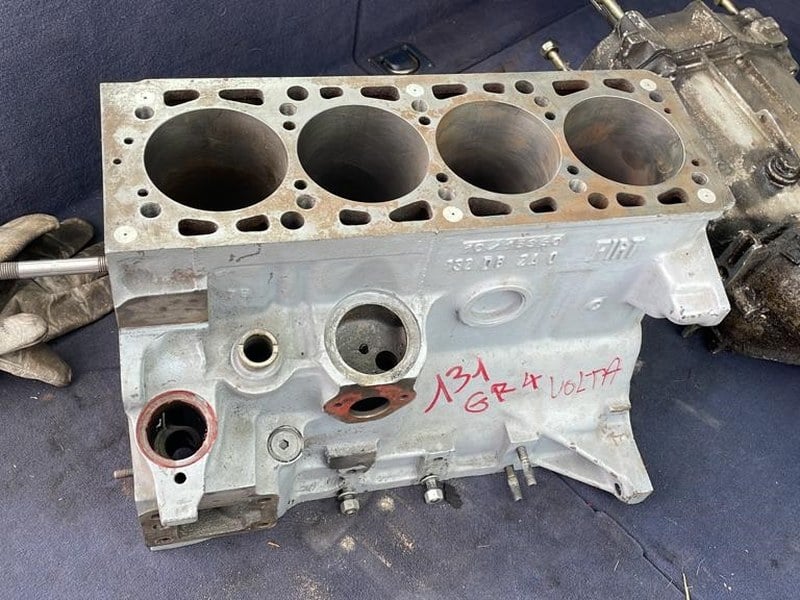 motor block FIAT 131 ABARTH