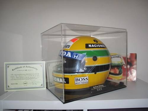 1992 Ayrton Senna Helmet For Sale
