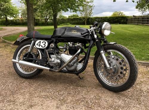 1960 Triton Old School Cafe Racer Buckets of Character ! For Sale