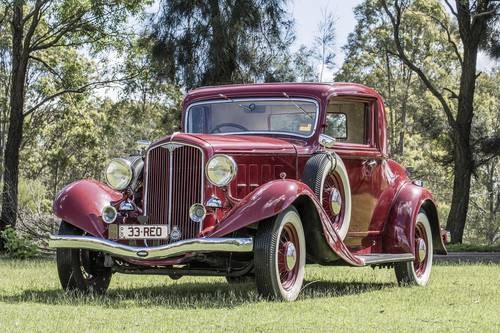 1933 Reo Flying Cloud two-door coupe For Sale by Auction