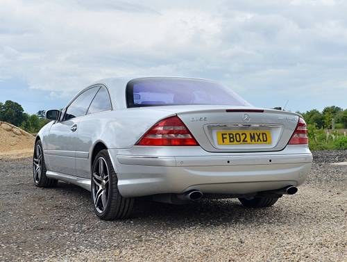 2002 Mercedes-Benz CL 55 AMG For Sale by Auction