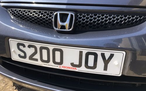 S200 JOY PRIVATE NUMBER PLATE (picture 1 of 2)