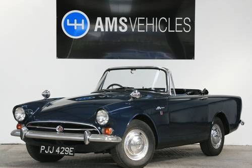 SUNBEAM ALPINE 1.7 V GT MANUAL 4 SPEED WITH OVERDRIVE 1967 For Sale