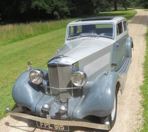 1937 Delightful, elegant straight Eight Railton  For Sale