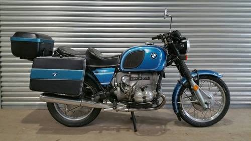 1976 BMW R60/6 MATCHING NUMBERS WITH LUGGAGE & MOT’D VERKAUFT
