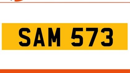 SAM 573 Private Number Plate On DVLA Retention Ready To Go