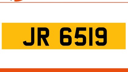 JR 6519 Private Number Plate On DVLA Retention Ready To Go
