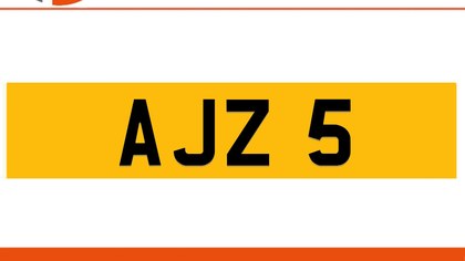 AJZ 53 Private Number Plate On DVLA Retention Ready To Go