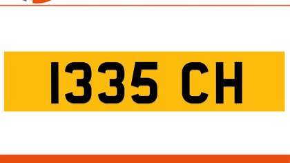 1335 CH Private Number Plate On DVLA Retention Ready To Go