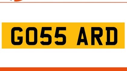 GO55 ARD GOSSARD Private Number Plate On DVLA