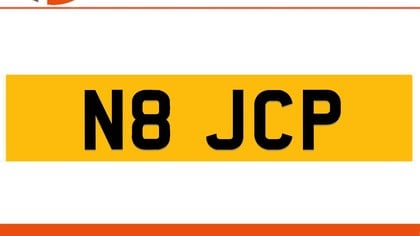 N8 JCP Private Number Plate On DVLA Retention Ready