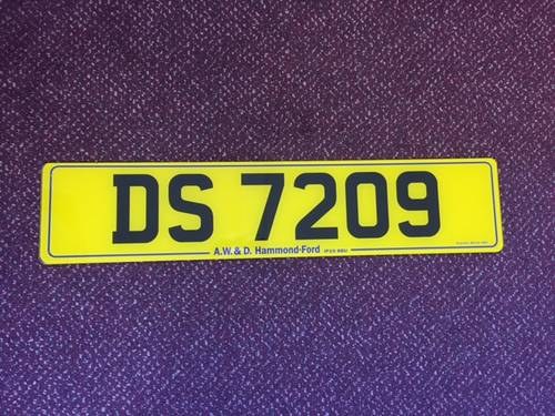 DS 7209 Private Registration  For Sale by Auction