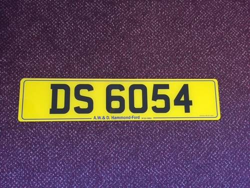DS 6054  Private Registration For Sale by Auction