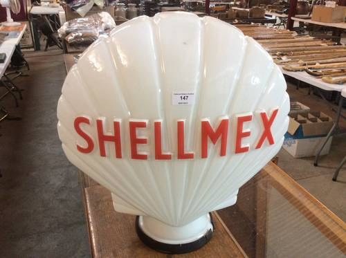 Glass Shellmex Globe For Sale by Auction