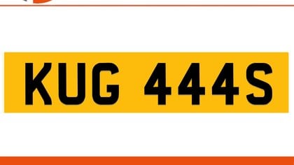 KUG 444S KUGA Private Number Plate On DVLA Retention Ready