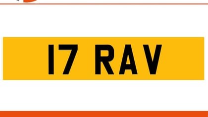 17 RAV Private Number Plate On DVLA Retention Ready To Go