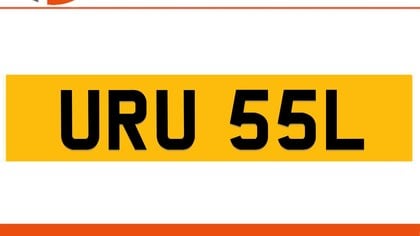 URU 55L URUS Private Number Plate On DVLA Retention Ready
