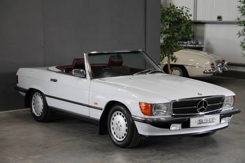 1989 300 SL | Red Leather | 10,000 Miles Only VENDUTO
